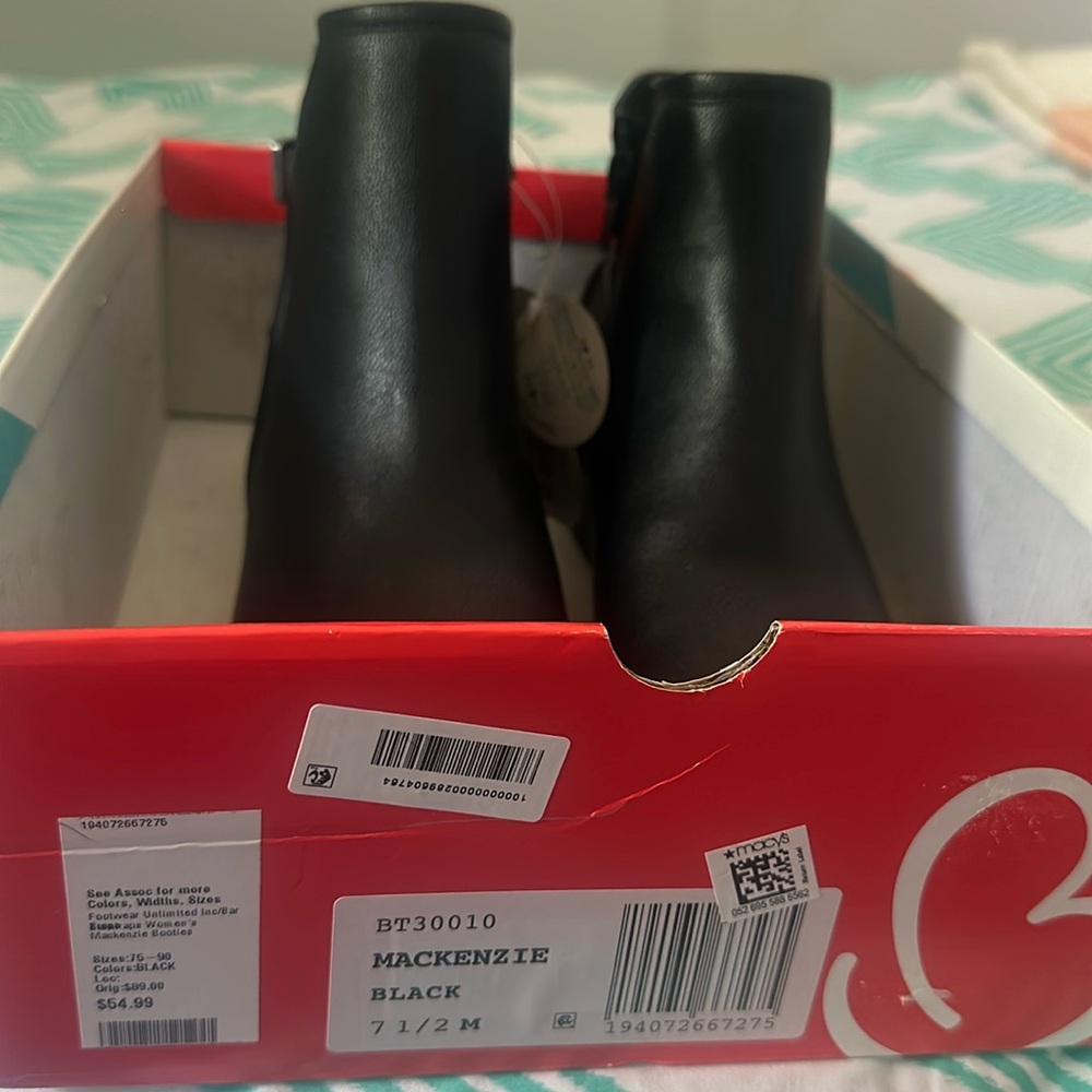 Boots black zai 7  1/2